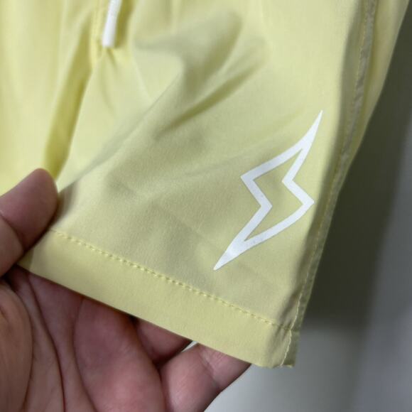Miles The Label Yellow Swim Shorts - Picture 2 of 4